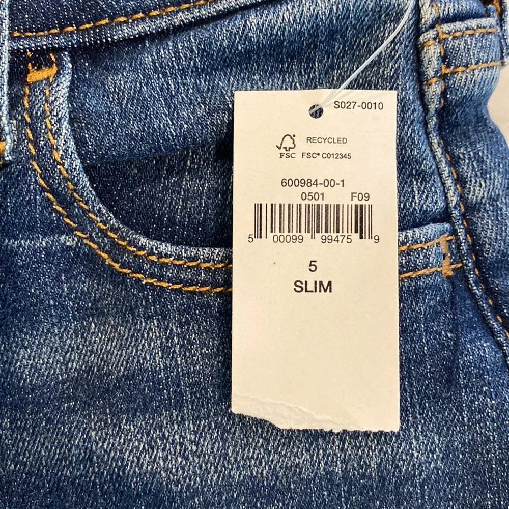 Gap Kids Midi Denim Short 5 Slim. NWT